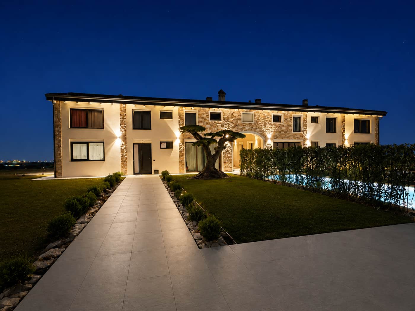 Impianto riscaldamento e rinfrescamento a pavimento in costruzione bioedilizia green — cantiere Royal Strutture, Sassuolo